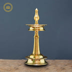 Brass Kerala Deepa - Traditional Illumination for Homes | Grocsy