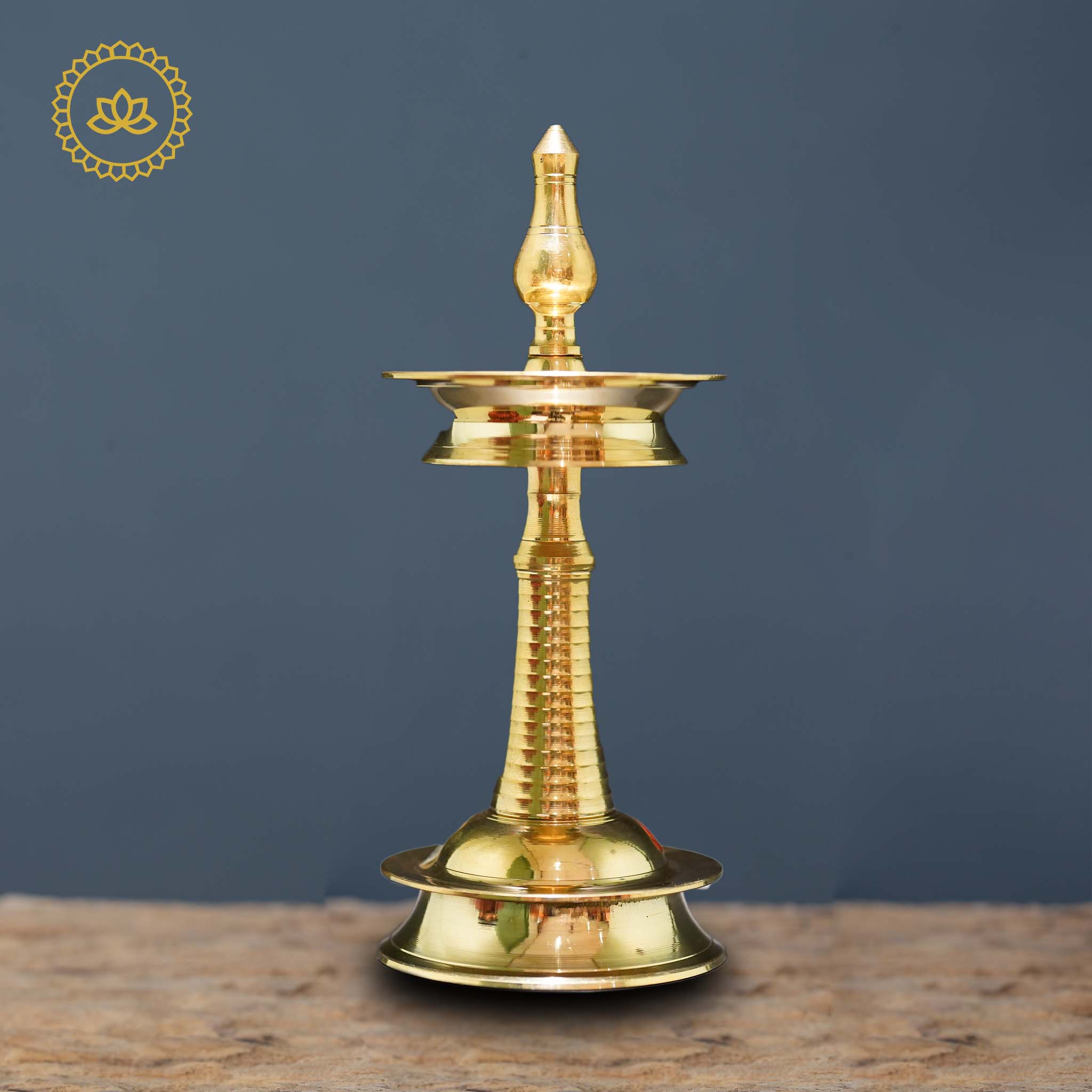 Brass Kerala Deepa - Traditional Illumination for Homes | Grocsy