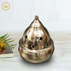 Brass Kuber Goblet: Embrace Prosperity and Elegance | Grocsy