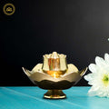 Brass Lotus Agarbatti Stand - Divine Fragrance and Serenity for Homes | Grocsy