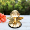 Brass Lotus Agarbatti Stand | Grocsy