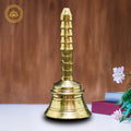 Brass Pooja Bell - Spiritual Harmony for Homes | Grocsy