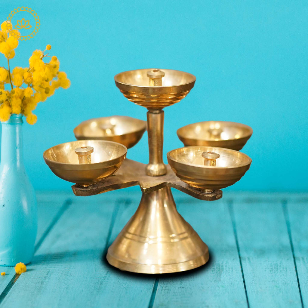 Brass Puncha Diya | Grocsy