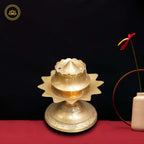 Brass Sunflower Agarbatti Stand | Grocsy