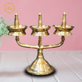 Brass Thrikal Diya | Grocsy
