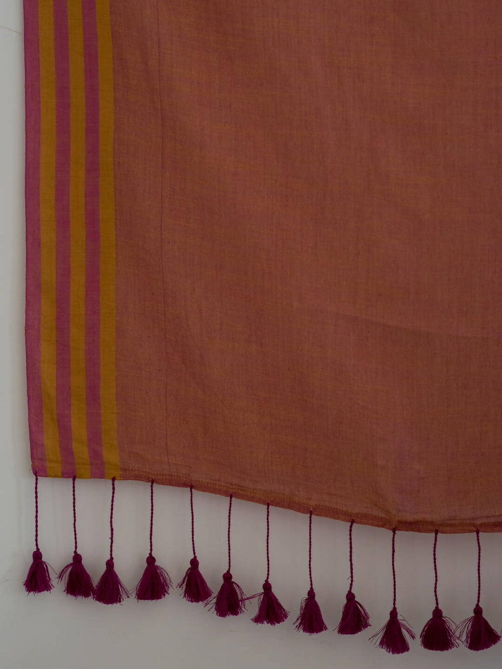 Suta Mustard Woven Design Pure Cotton Saree | Grocsy