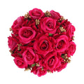 Pink Rose Juda With Gold Pollens | Grocsy