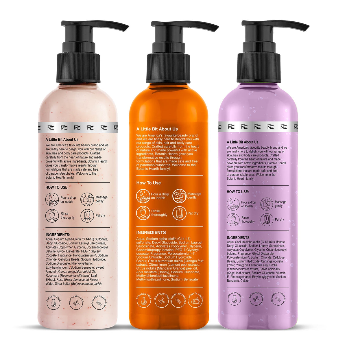 Botanic Hearth Skin Hydrating & Glow Boosting Body Wash | Grocsy