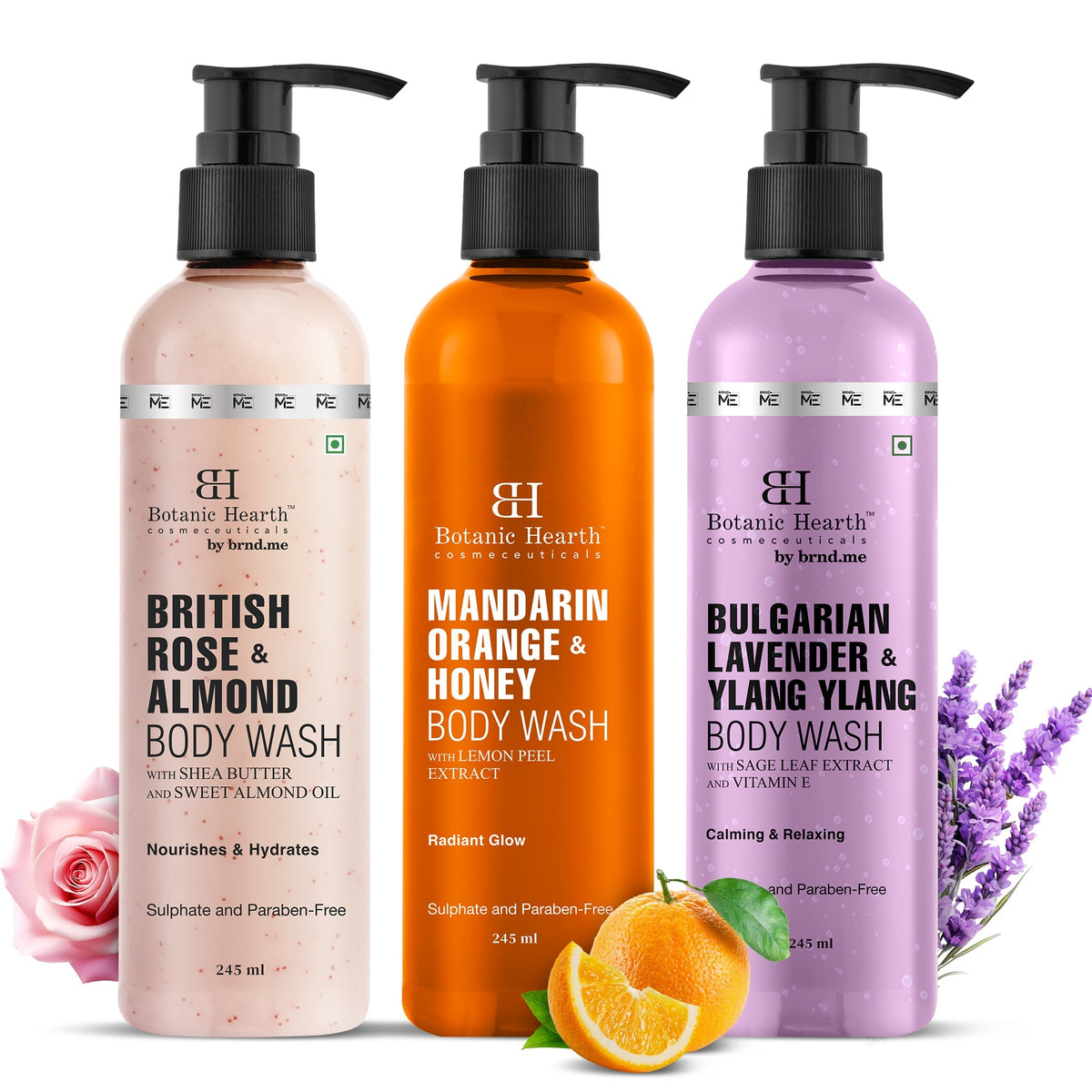 Botanic Hearth Skin Hydrating & Glow Boosting Body Wash | Grocsy
