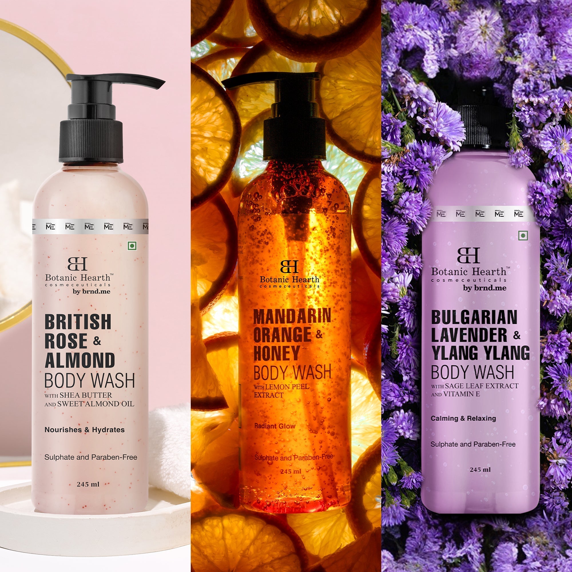Botanic Hearth Skin Hydrating & Glow Boosting Body Wash | Grocsy