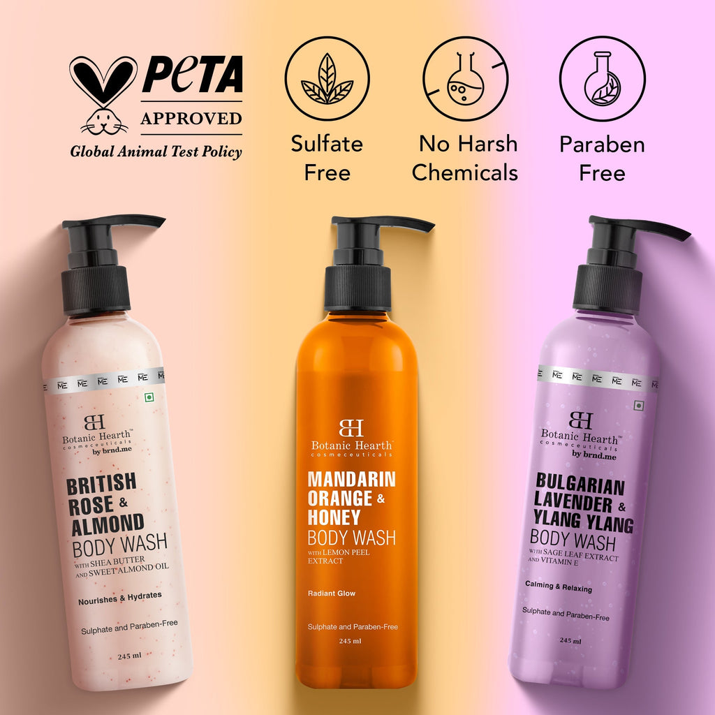 Botanic Hearth Skin Hydrating & Glow Boosting Body Wash | Grocsy