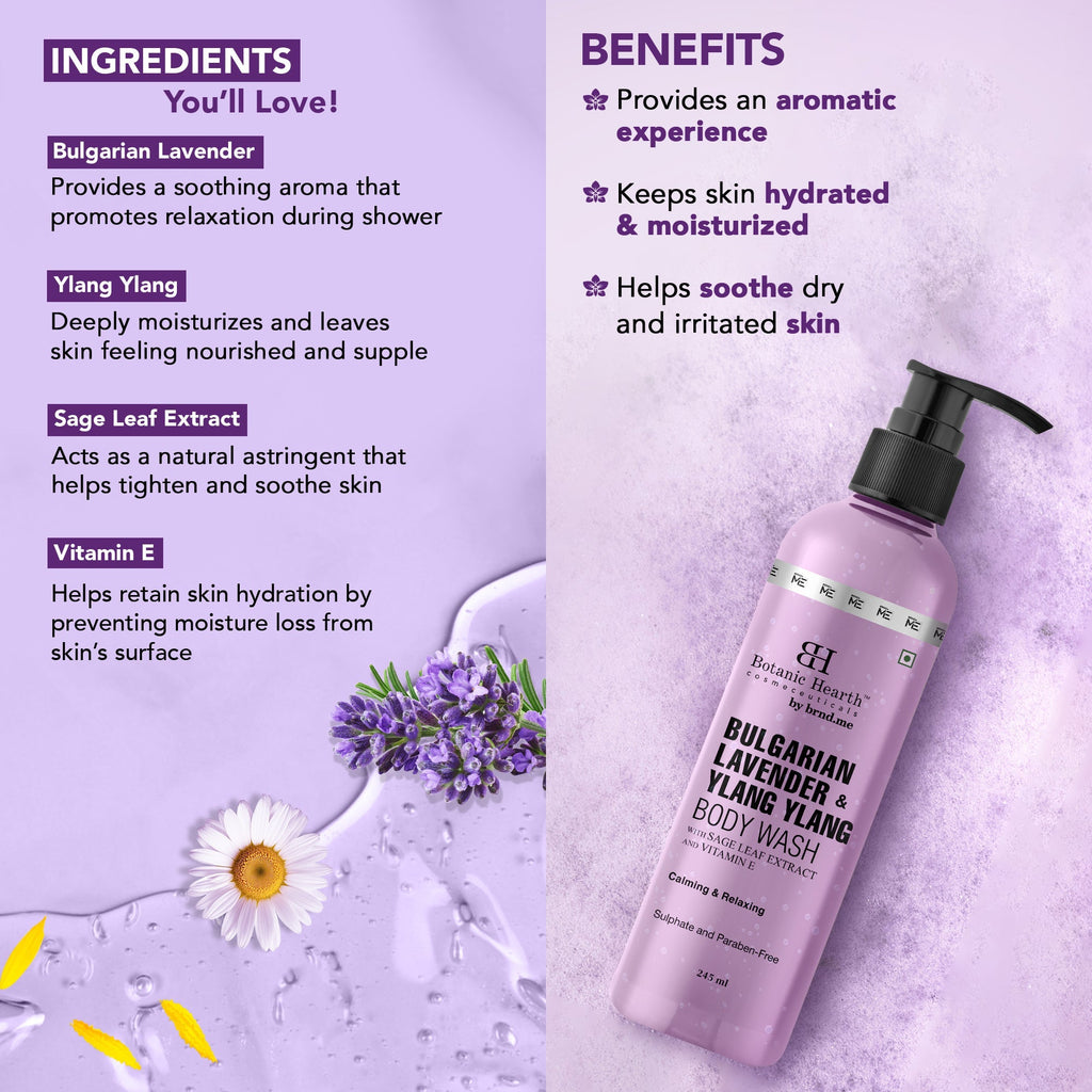 Botanic Hearth Skin Hydrating & Glow Boosting Body Wash | Grocsy
