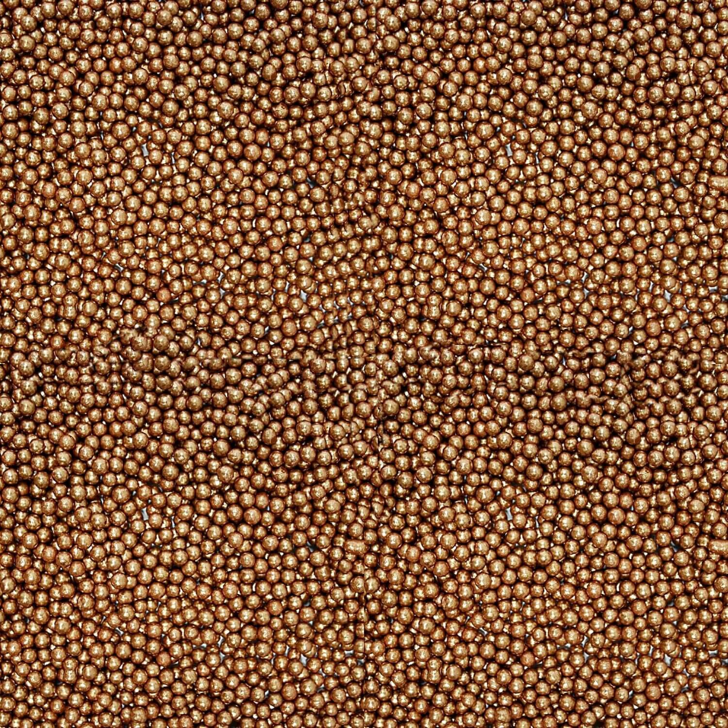 Confect Bronze Disco Balls Sprinkles 3 MM | Grocsy
