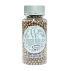 Confect Bronze Disco Balls Sprinkles 4 MM | Grocsy