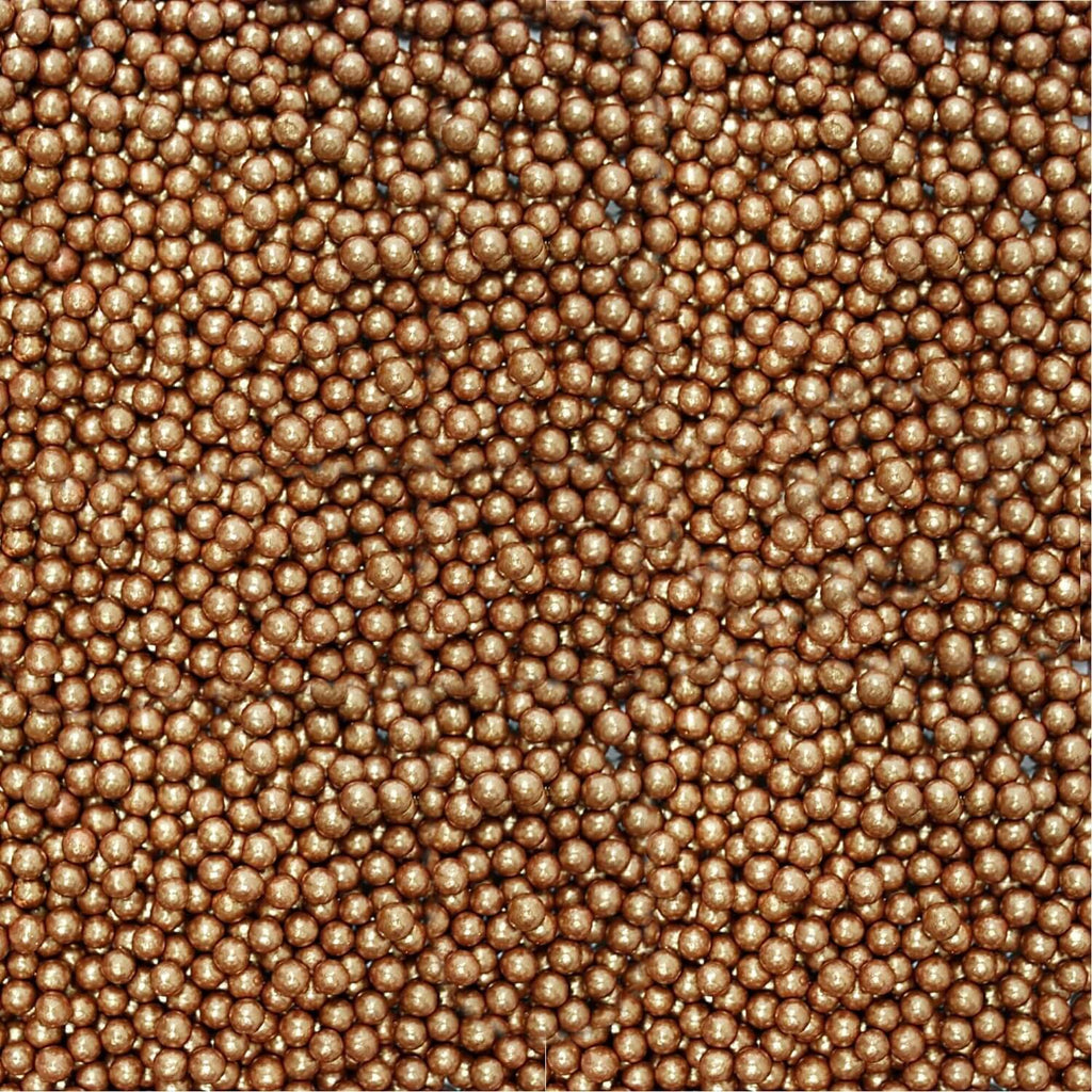 Confect Bronze Disco Balls Sprinkles 5 MM | Grocsy