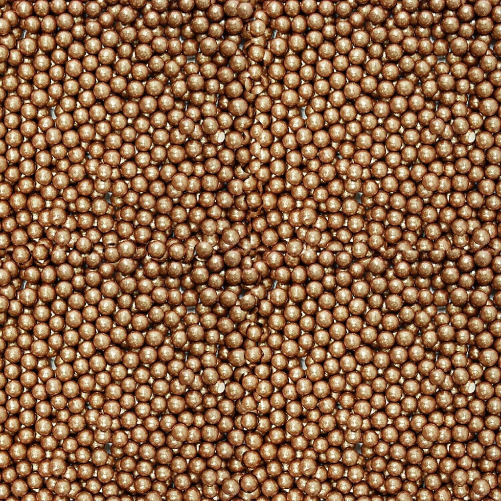 Confect Bronze Disco Balls Sprinkles 6 MM | Grocsy