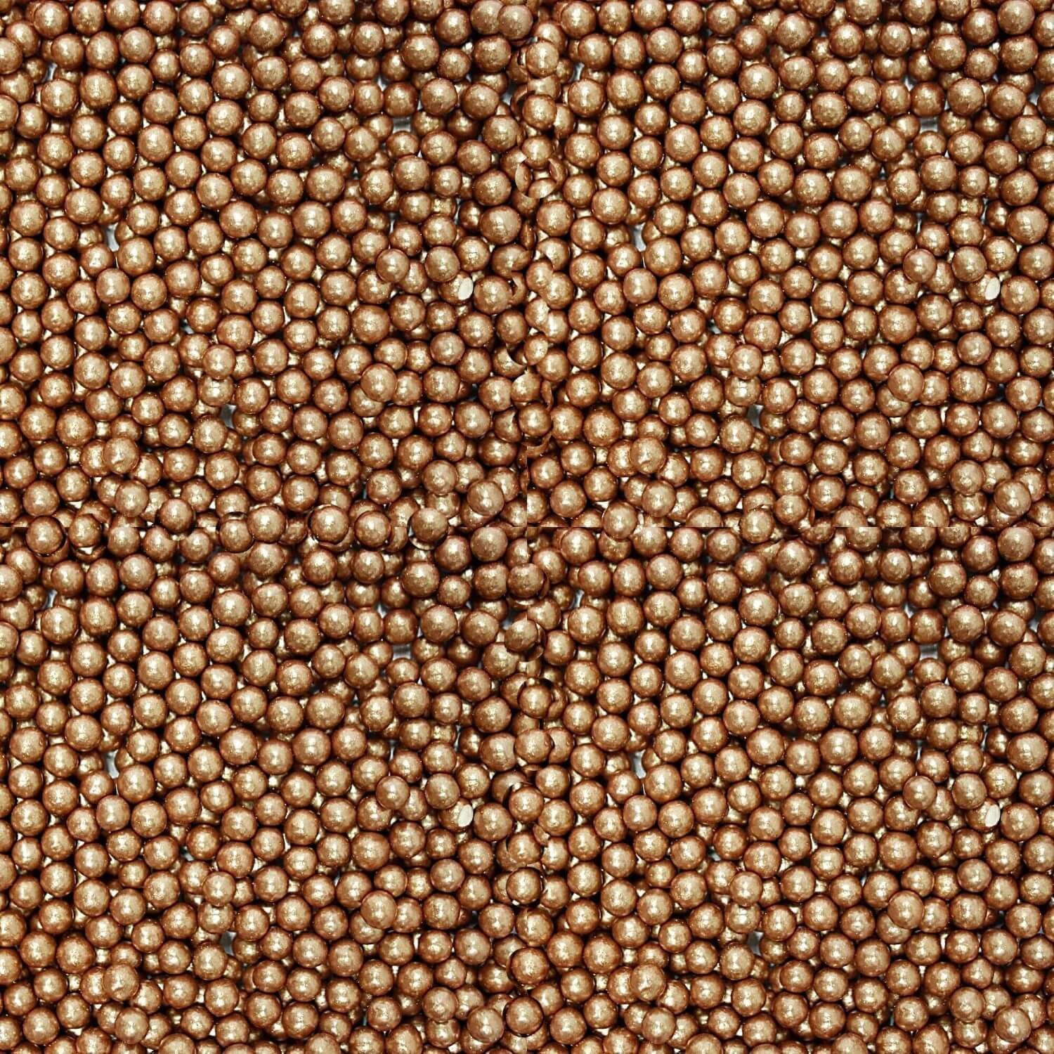 Confect Bronze Disco Balls Sprinkles 6 MM | Grocsy