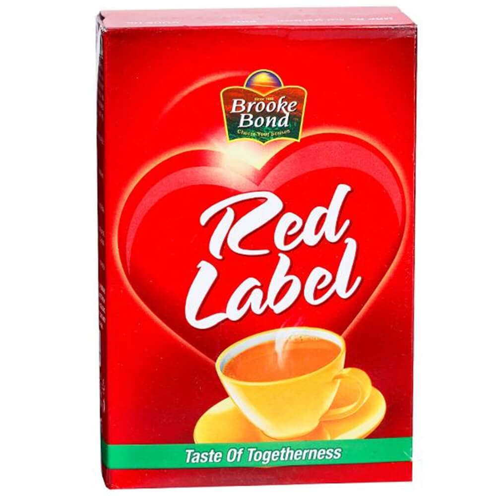 Brooke Bond Red Label Tea | Premium Powdered Strong Black Chai from the Best Choosen Leaves | Grocsy