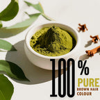 Samisha Brown Hair Colour Powder – Original & Organic Natural Brown | Grocsy