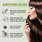 Samisha Brown Hair Colour Powder – Original & Organic Natural Brown | Grocsy