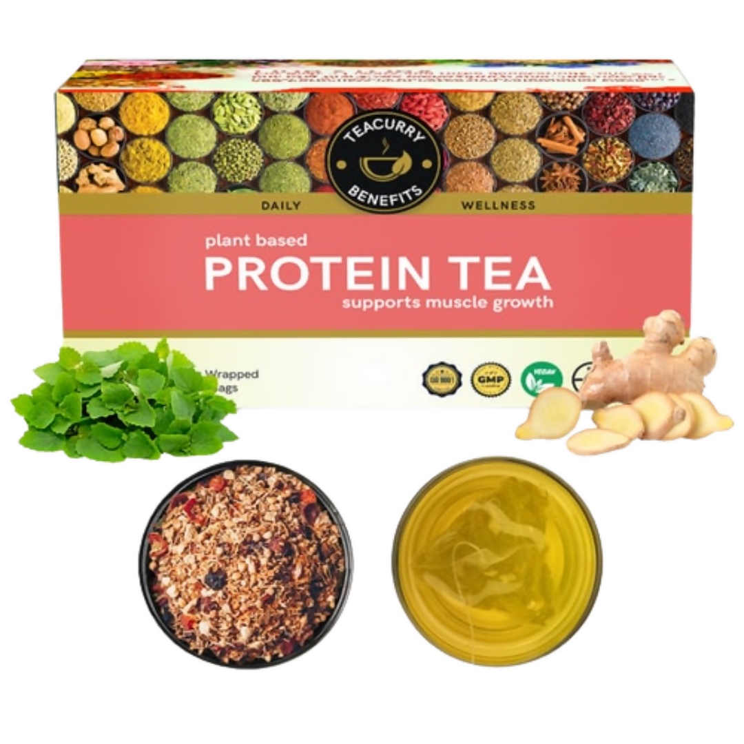 Teacurry Protein Tea Bags | Grocsy