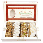 Ghasitaram Assorted Box Pure Kaju Katlis, Dryfruit Sweets | Grocsy