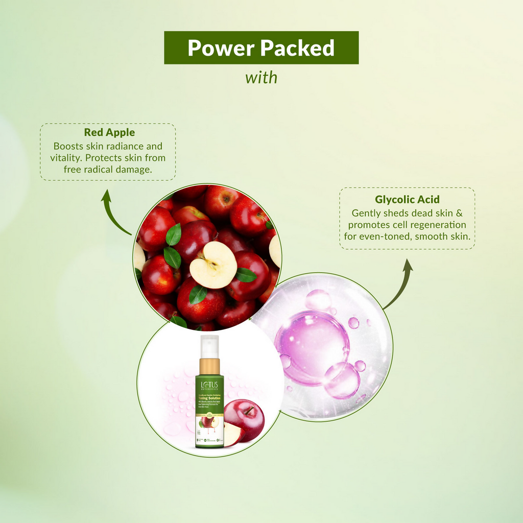 Lotus Botanicals GlycoBoost Gentle Exfoliating Toning Solution | Grocsy