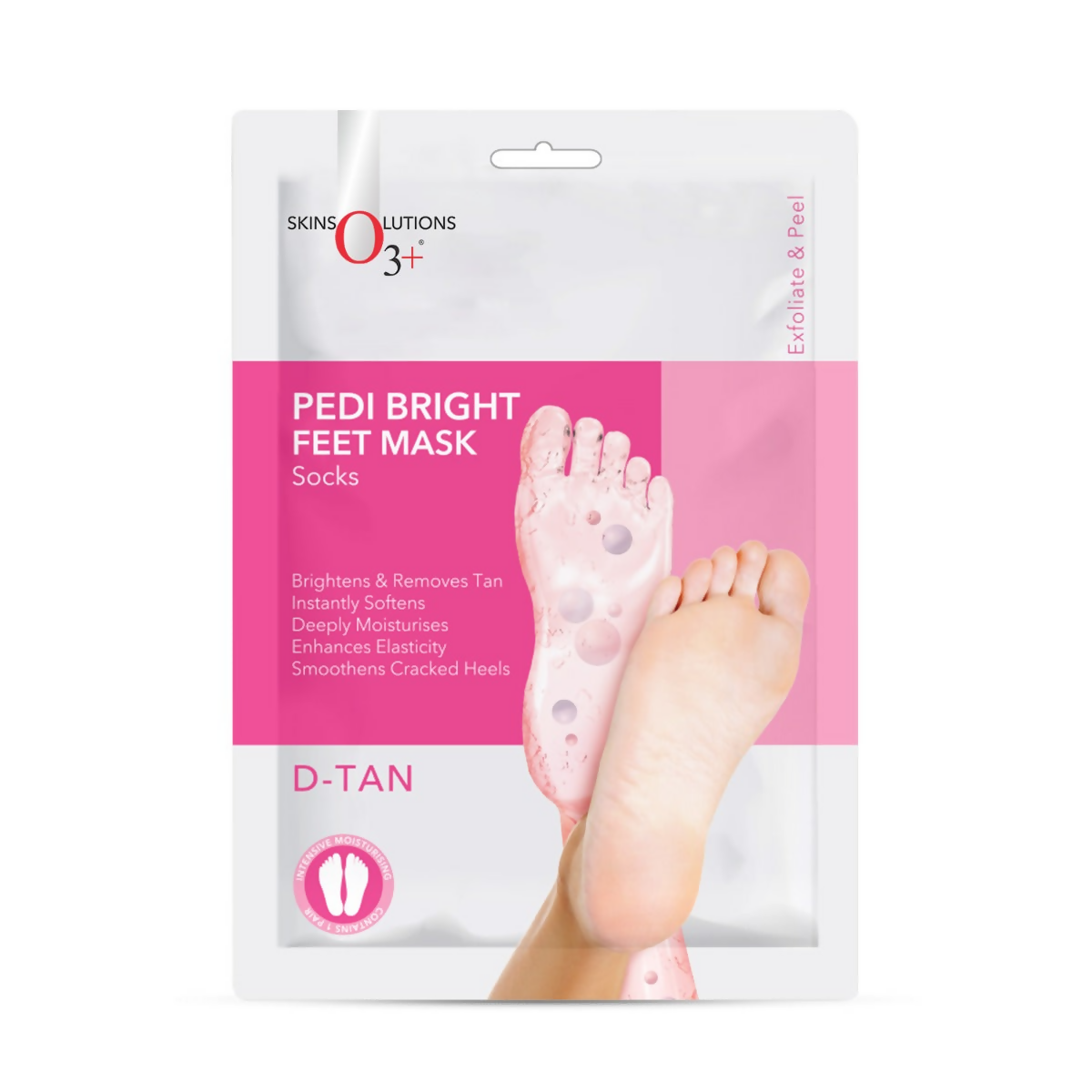 Professional O3+ Pedi Bright Foot Socks Cream Mask | Grocsy