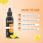 VI-JOHN Master Stroke Vitamin-C Face Wash Brightening Skin And Radiant Glow For All Skin Types | Grocsy