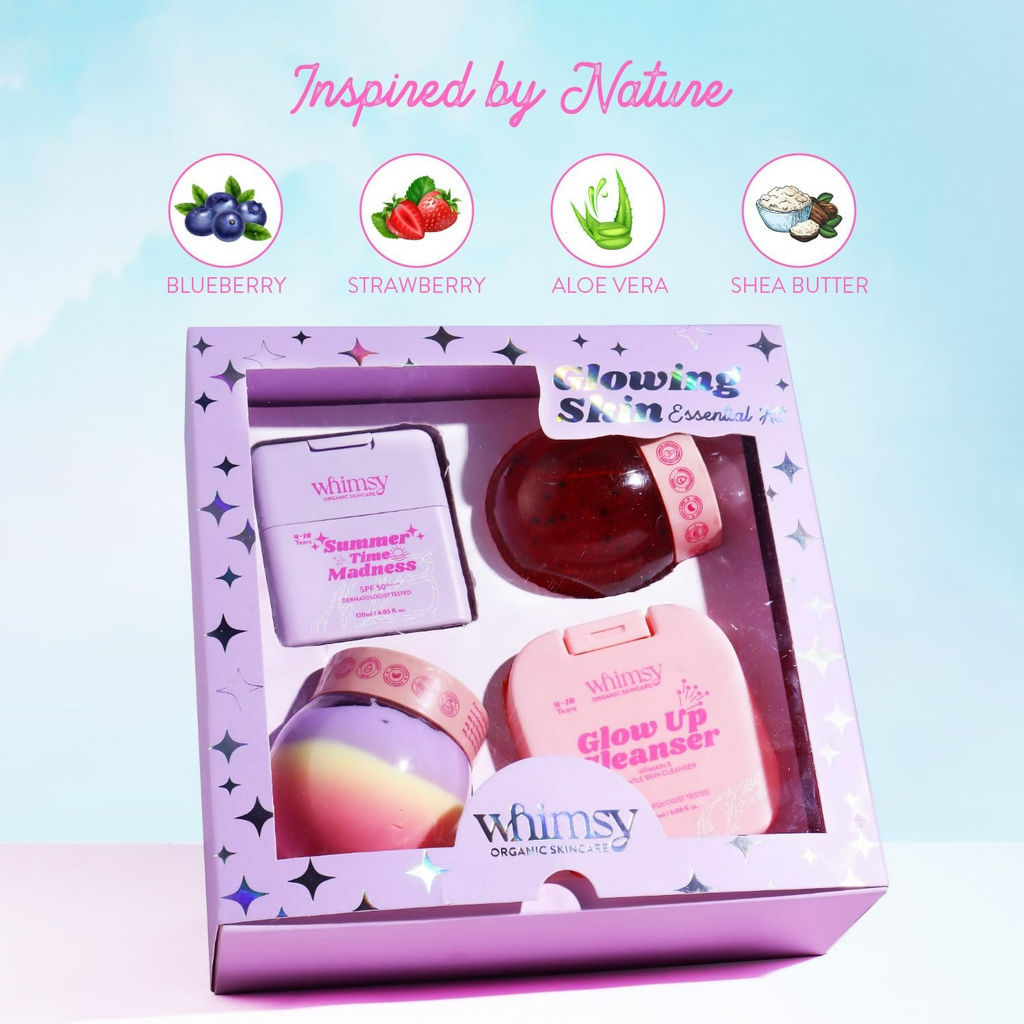 Whimsy Beauty Glowing Skin Essentials Kit | Grocsy