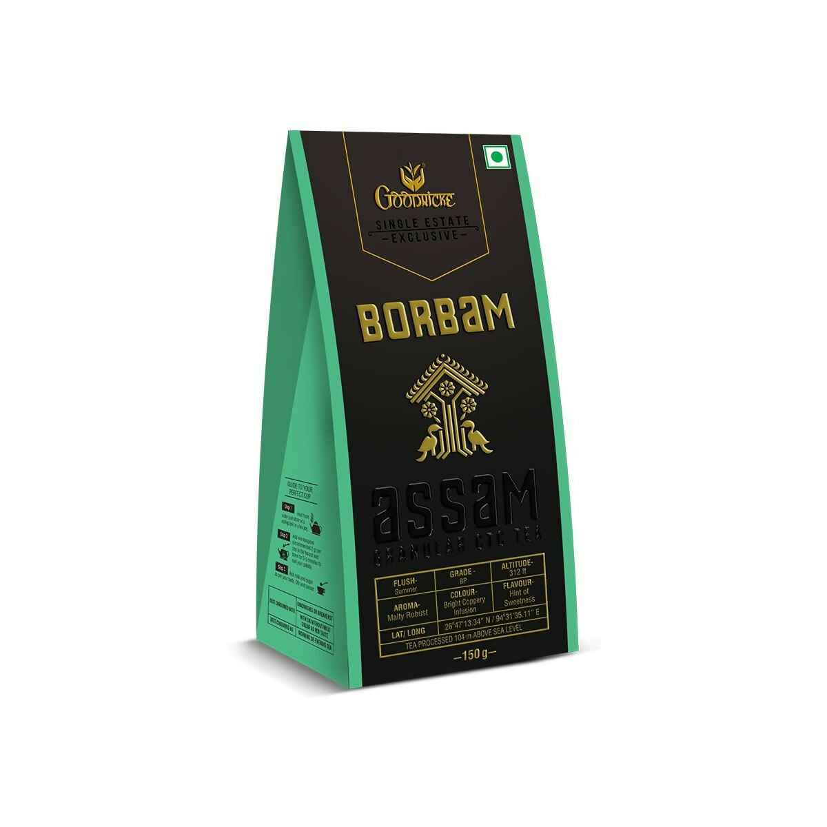 Goodricke Borbam Single Estate Assam Ctc Tea | Grocsy