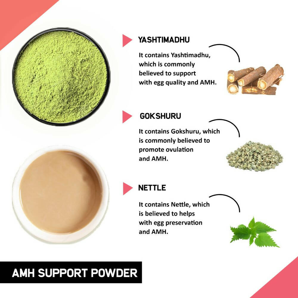 Just Vedic AMH Support Drink Mix | Grocsy