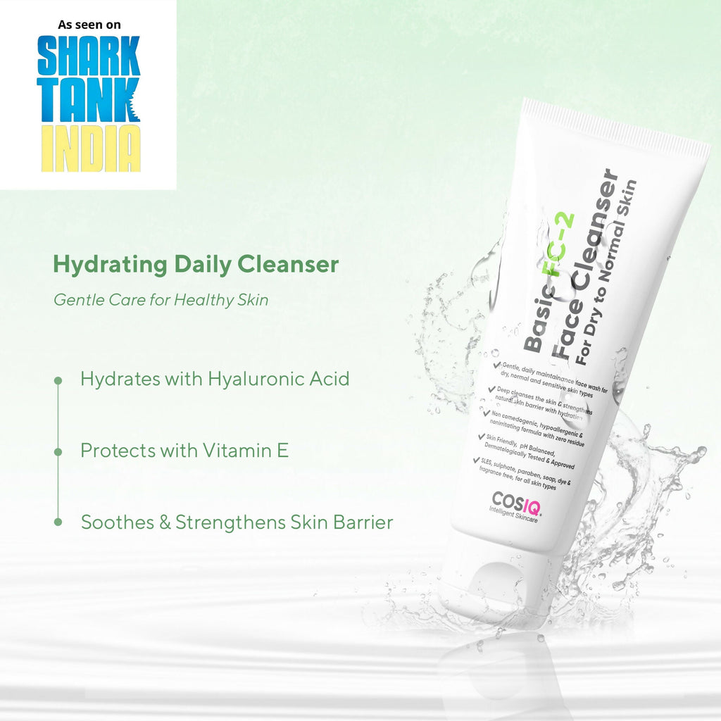 Cos-IQ FC-2 Face Cleanser for Dry Skin | Grocsy