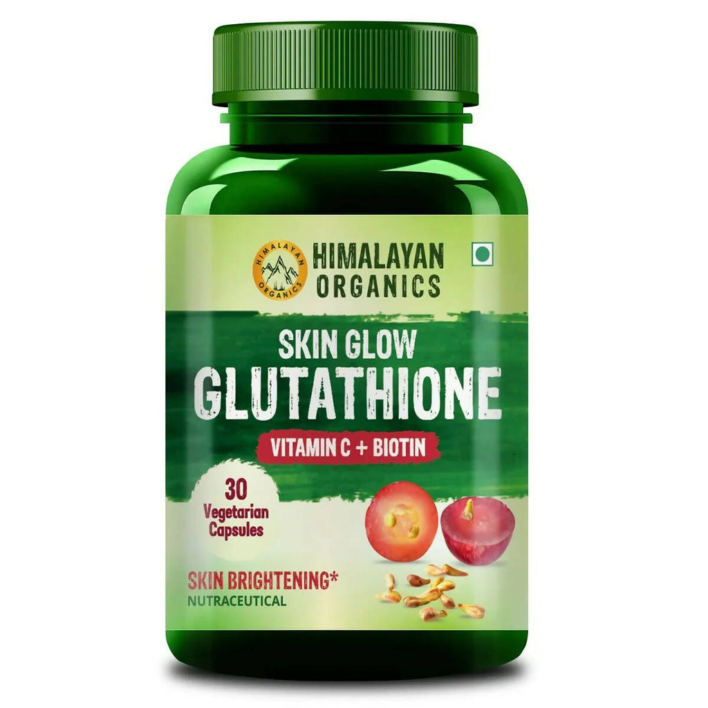 Himalayan Organics Skin Glow Gutathione Capsules | Grocsy