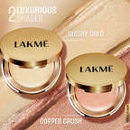 Lakme 9 to 5 Powerplay Velvet Creme Highlighter - Sultry Gold | Grocsy