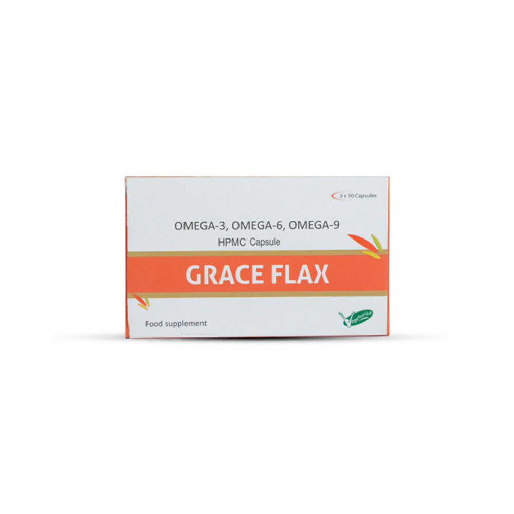Nutra Grace Flax Capsules | Grocsy