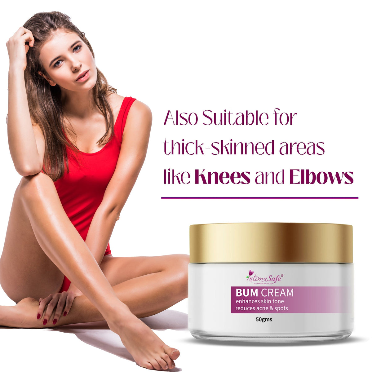 Samisha Back & Bum Cream For Dark Spots And Body Acne | Grocsy