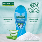 Palmolive Aloevera & Thermal Minerals Feel The Massage, Exfoliating Moisturizing Body Wash | Grocsy