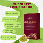Samisha Burgundy Hair Colour Powder – Original & Organic Reddish Brown | Grocsy