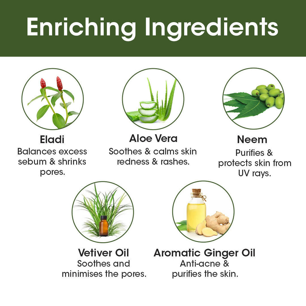 TAC - The Ayurveda Co. Eladi Serum Sheet Mask with Neem | Grocsy