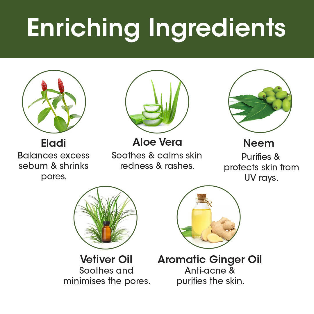 TAC - The Ayurveda Co. Eladi Serum Sheet Mask with Neem | Grocsy