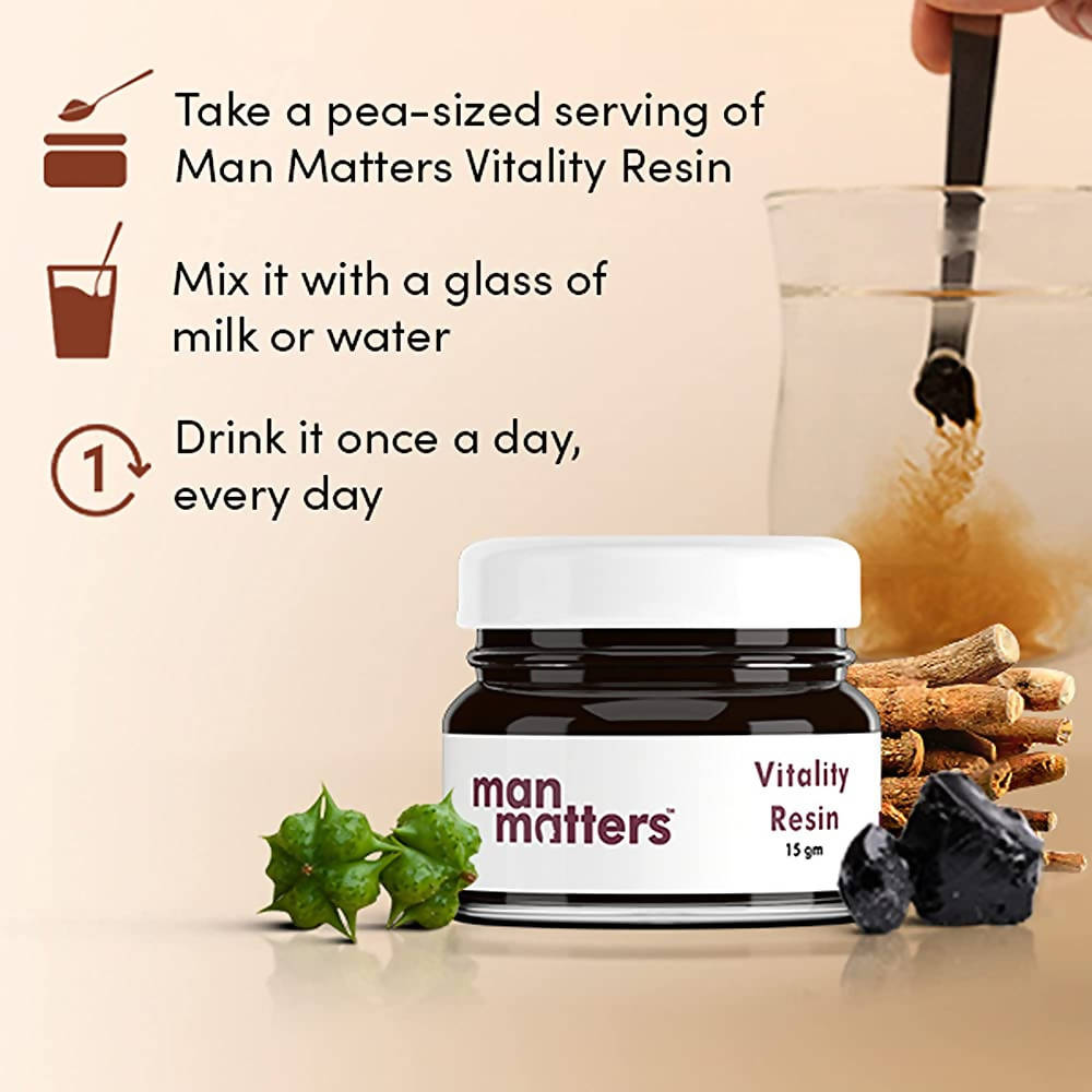 Man Matters Sj Vitality Resin For Men | Grocsy