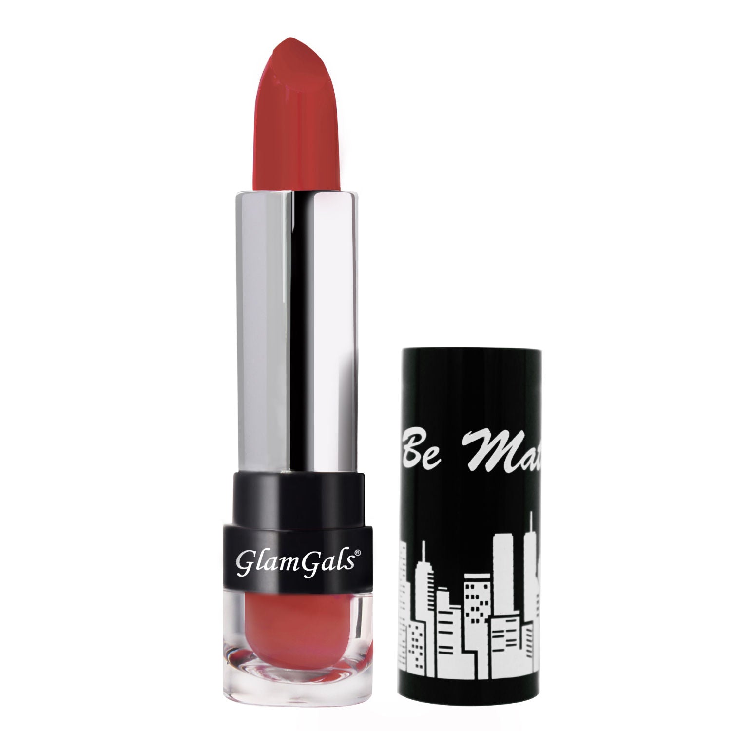 Glamgals Hollywood-U.S.A Matte Finish Kiss Proof Lipstick-Natural Brown | Grocsy