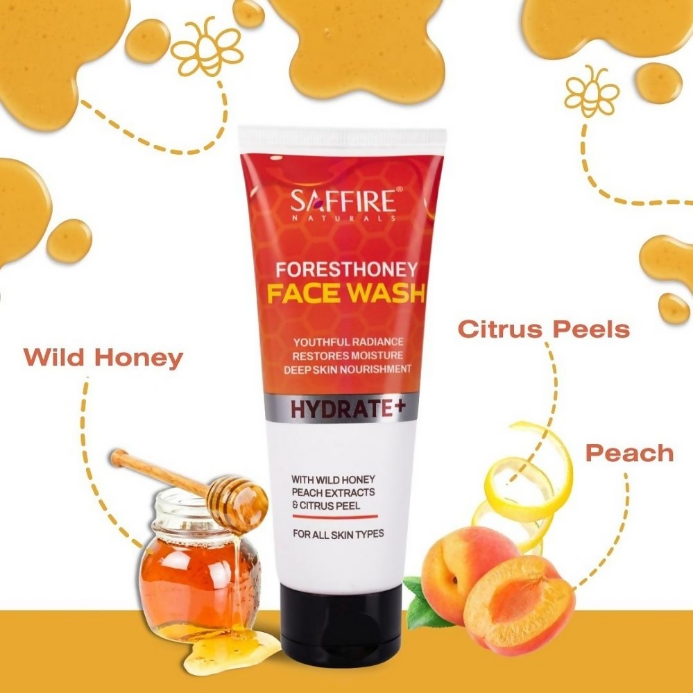 Saffire Naturals Forest Honey Face Wash | Grocsy