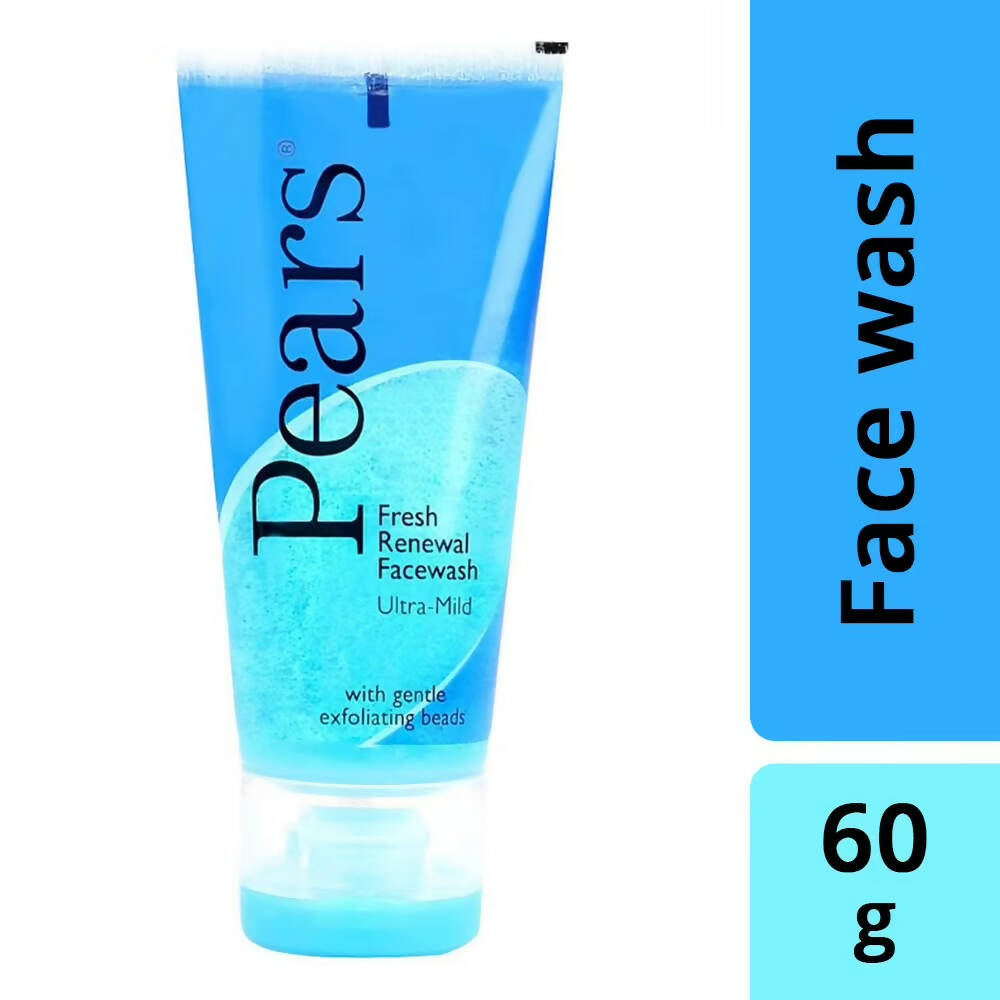 Pears Pure & Gentle Ultra Mild Facewash & Ultra Mild Fresh Renewal Facewash Combo | Grocsy