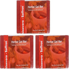 Jain Aloe Vera Saffron Herbal Gel Bar | Grocsy