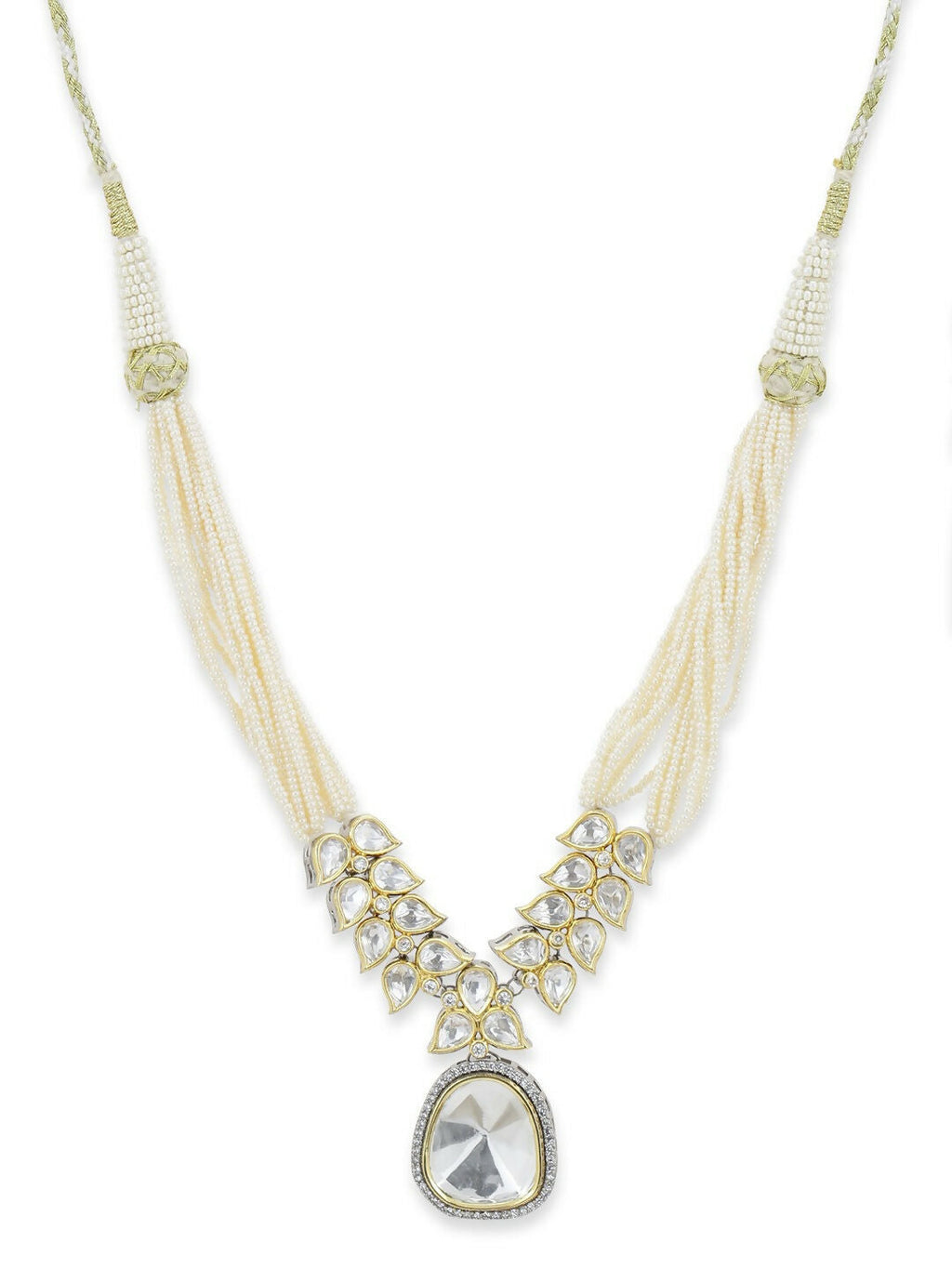 Short Kundan Neckpiece- Ruby Raang | Grocsy
