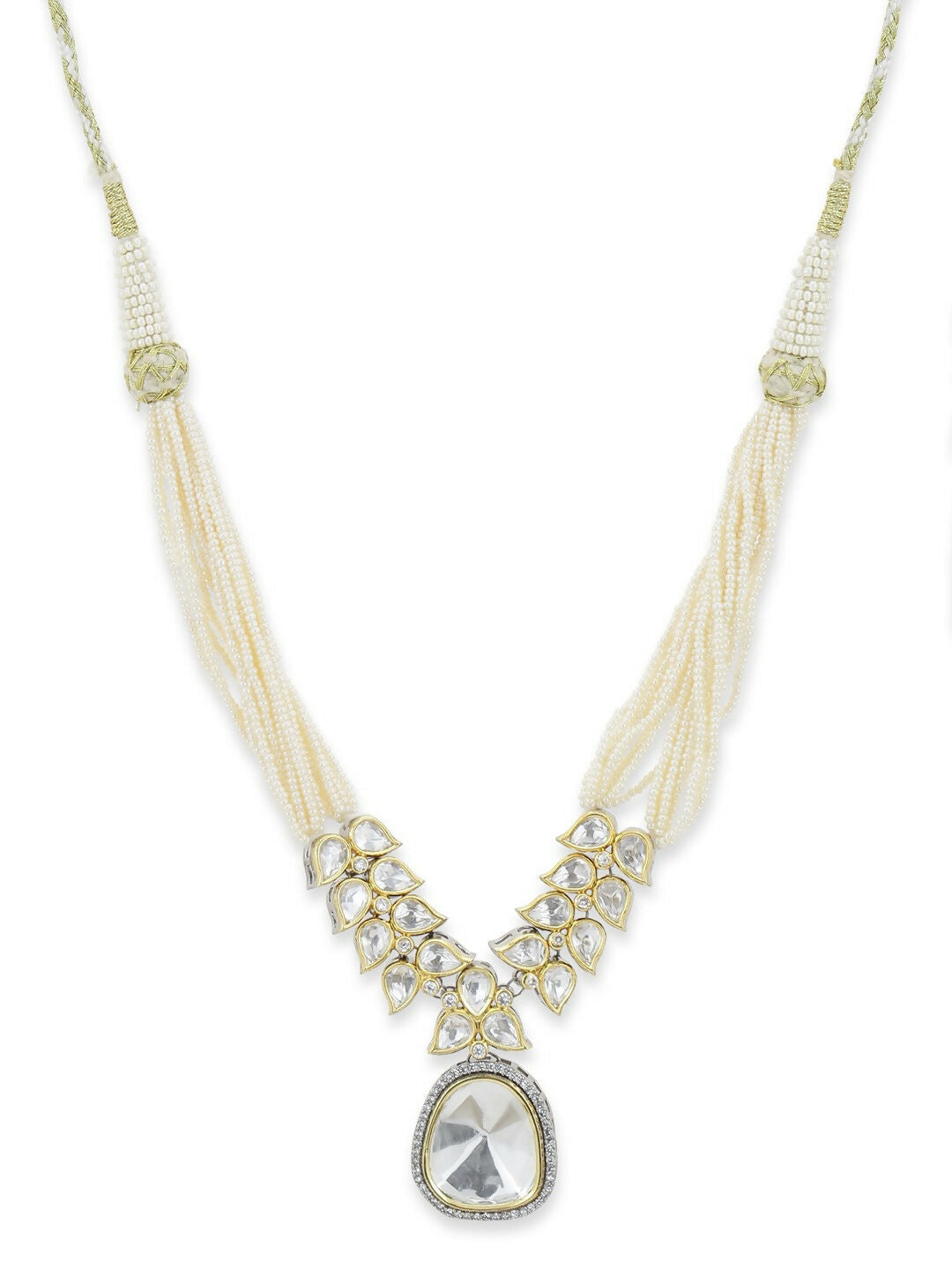 Short Kundan Neckpiece- Ruby Raang | Grocsy