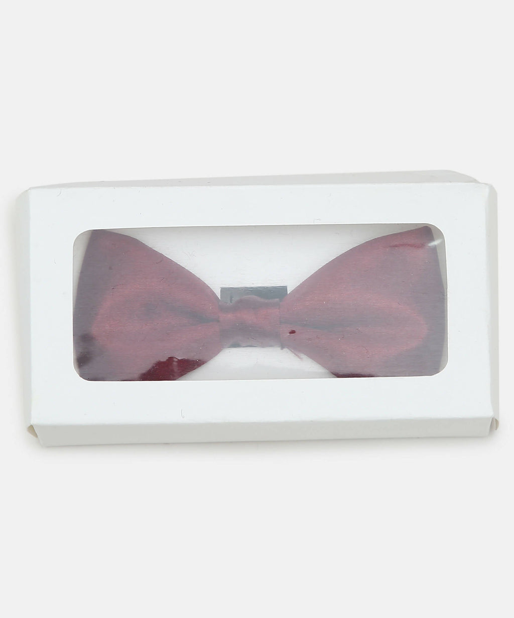 Manet Boys Solid Single Layer Bow - Maroon | Grocsy