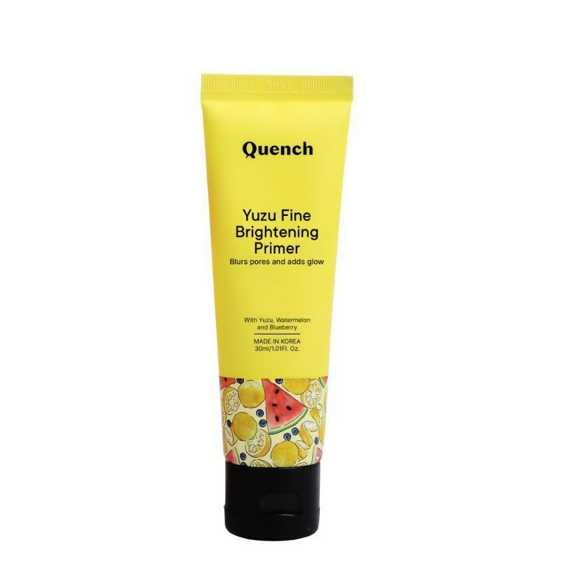 Quench Vitamin C Brightening Primer with Yuzu Extracts & Hydrates & Brightens Skin | Grocsy